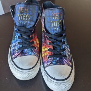 Converse Limited Edition NYC Pride high tops